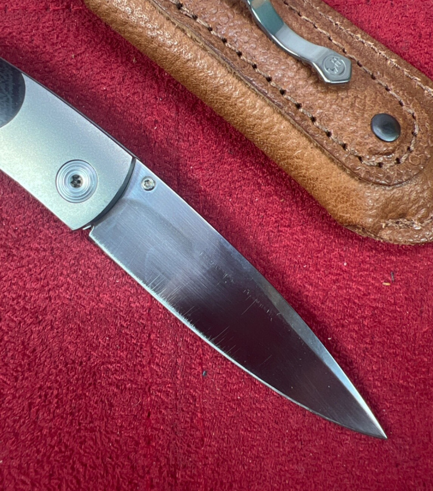 William Henry B5 Monarch Button Lock With ClipCase Sheath