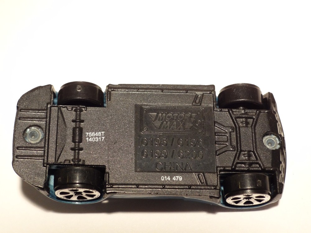 Motor Max Blue Toy Car
