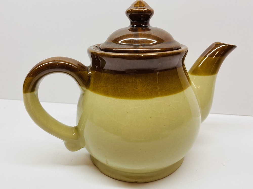 Vintage 3 Tone "Tea For Two" Ceramic Tea Pot