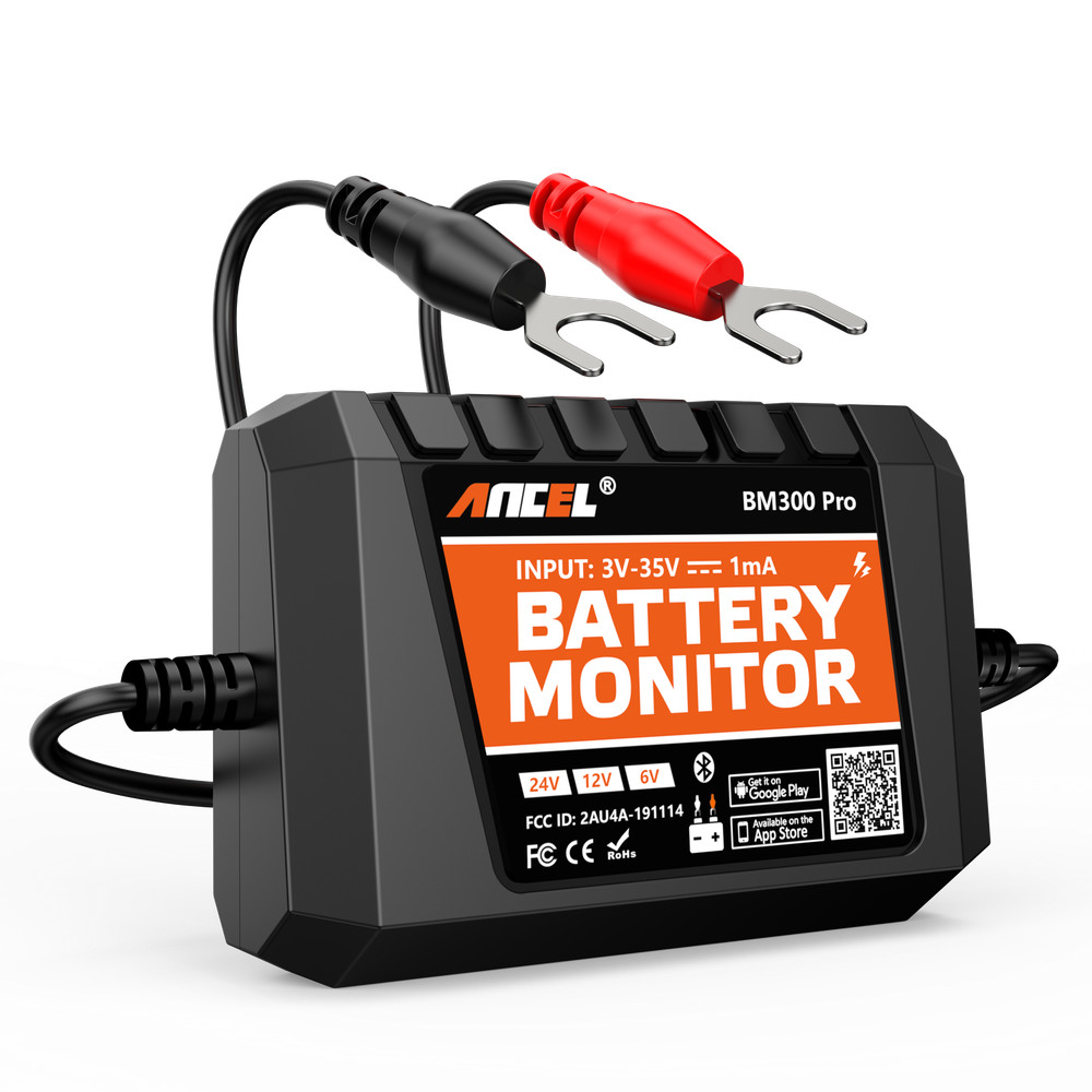 ANCEL BM300 Pro Bluetooth Battery Tester Car Charing System For Android IOS APP