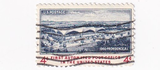 STAMP SCOTT 1164 "First Automated Post Office" 4 CENT 1960 USED - C