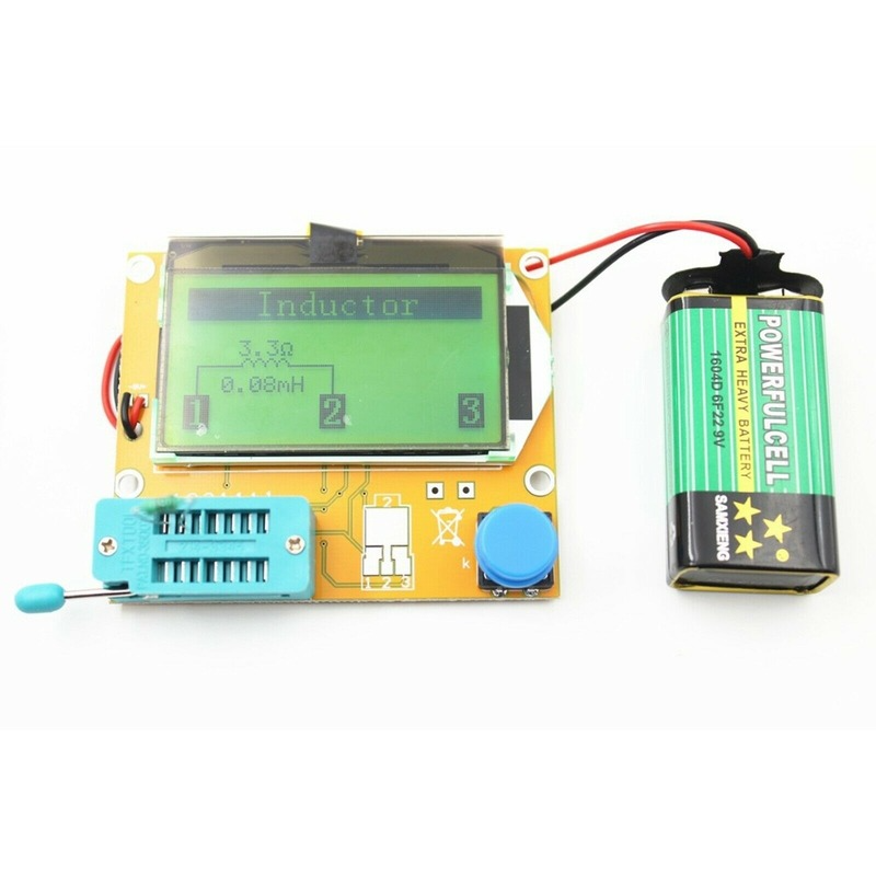 All-in-1 Digital Component Tester Transistor Diode Capacitor Inductor ESR US NEW