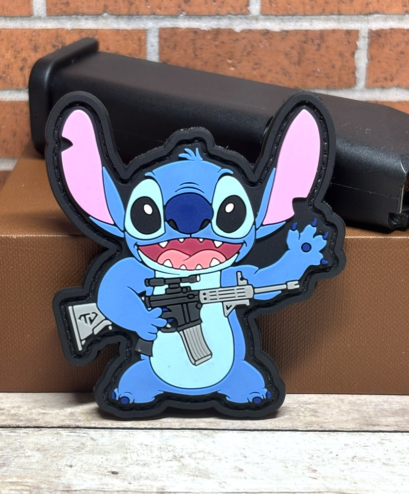 Tactical Morale PVC Patch - Alien 626 Patch - I Choose Violence Gun  Alien Patch