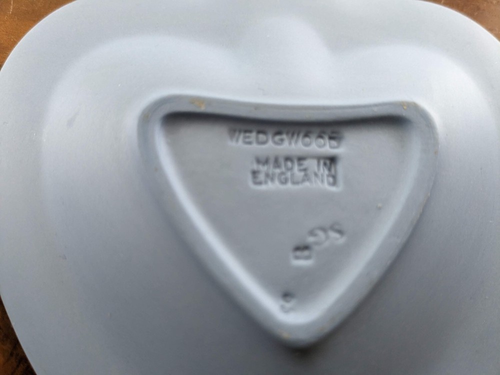Wedgwood Jasperware Blue Spade Shape Tray