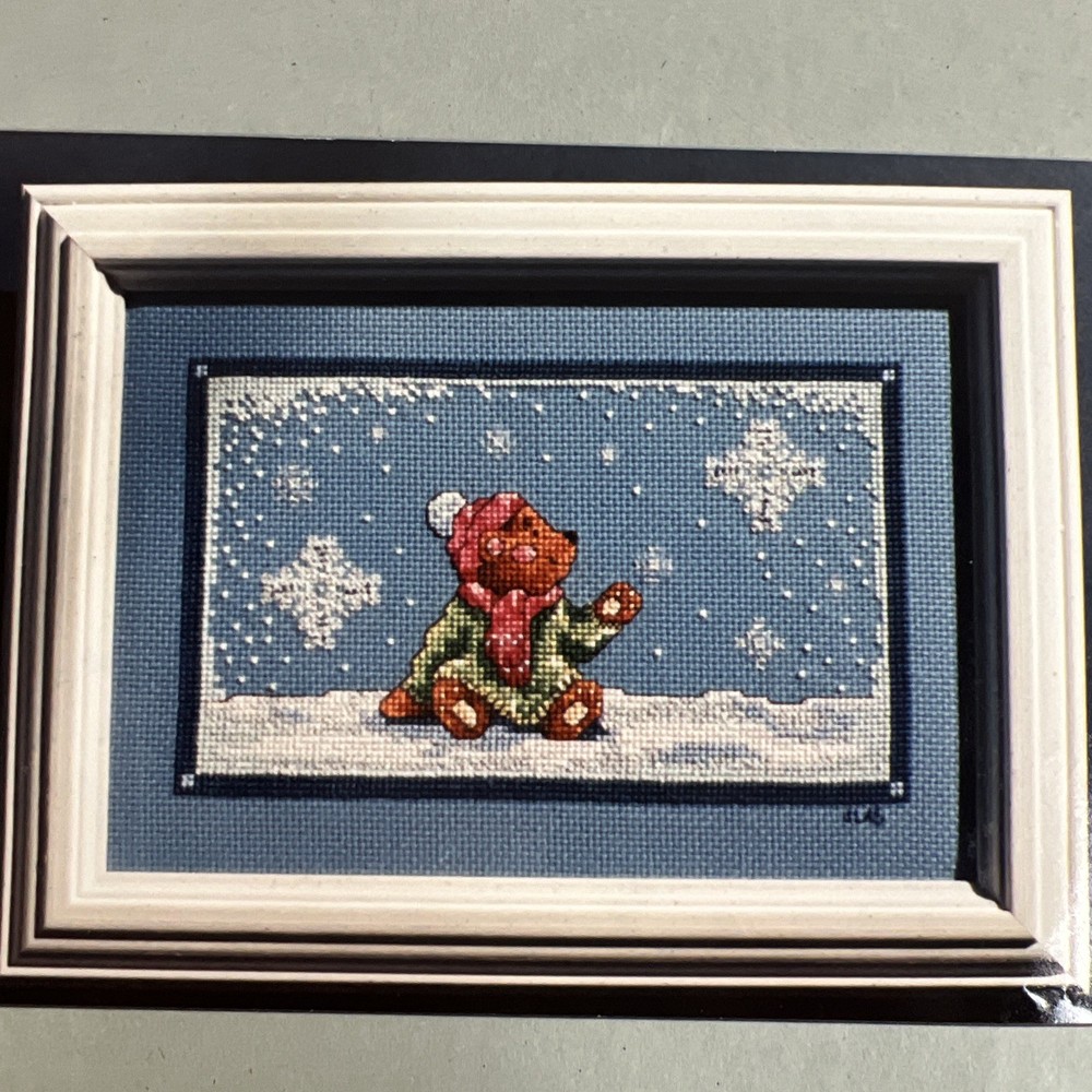 Dragon Dreams first snowfall magic Counted Cross Stitch Pattern