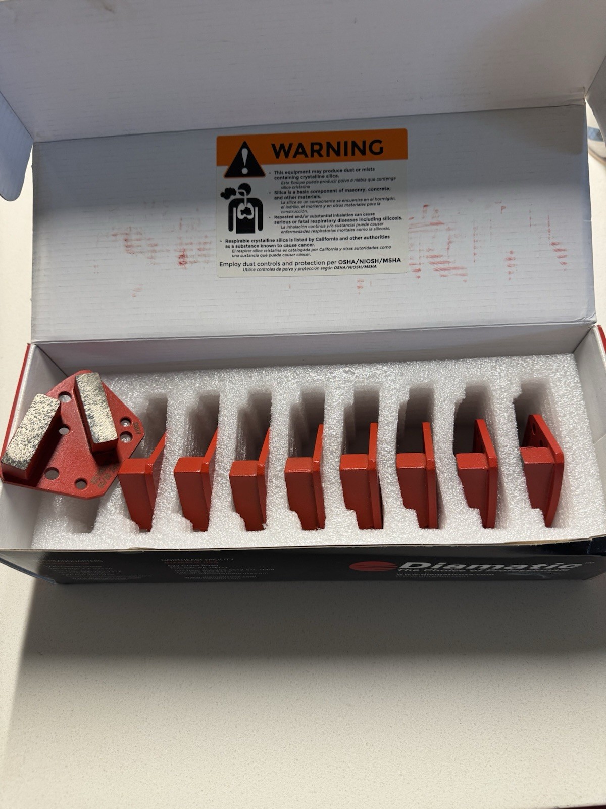 Diamatic Buffalo 60/80 Grit Diamond Wing Soft Bond 9 Pack