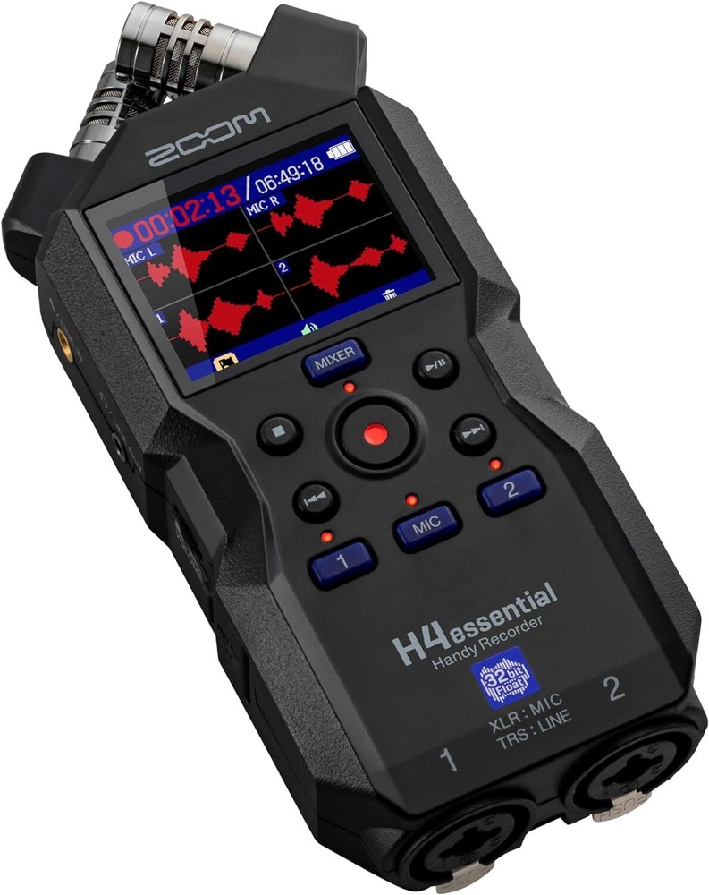 Zoom H4essential 4-Track Handy Recorder Bundle