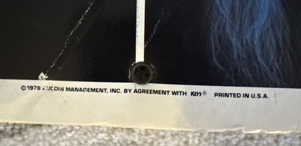 KISS Gene Paul Ace Peter 1978 Solo Albums Promo Aucoin Vintage 23X23 Promotional