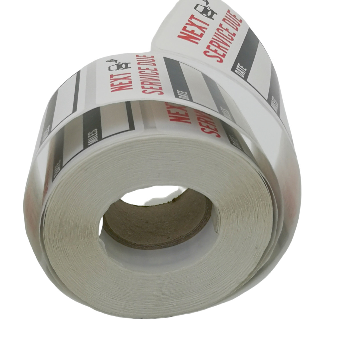 300 2"x2" US Oil Change Service Reminder Stickers Window Lite Sticker Pack