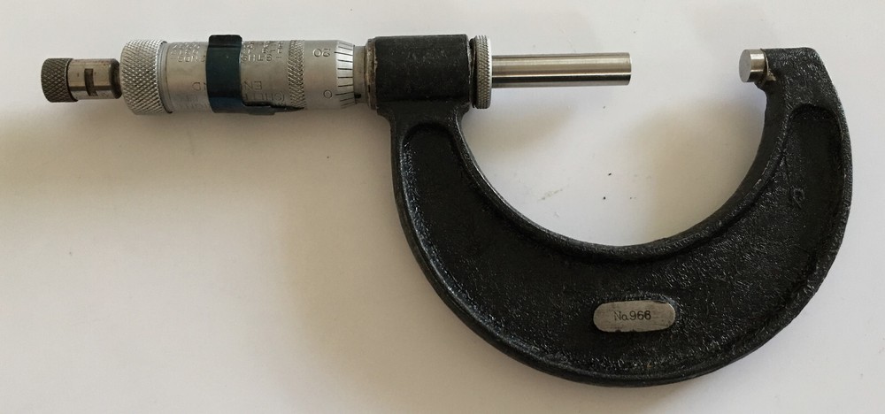 Vintage Boxed, ‘Moore & Wright’ Micrometer No. 966