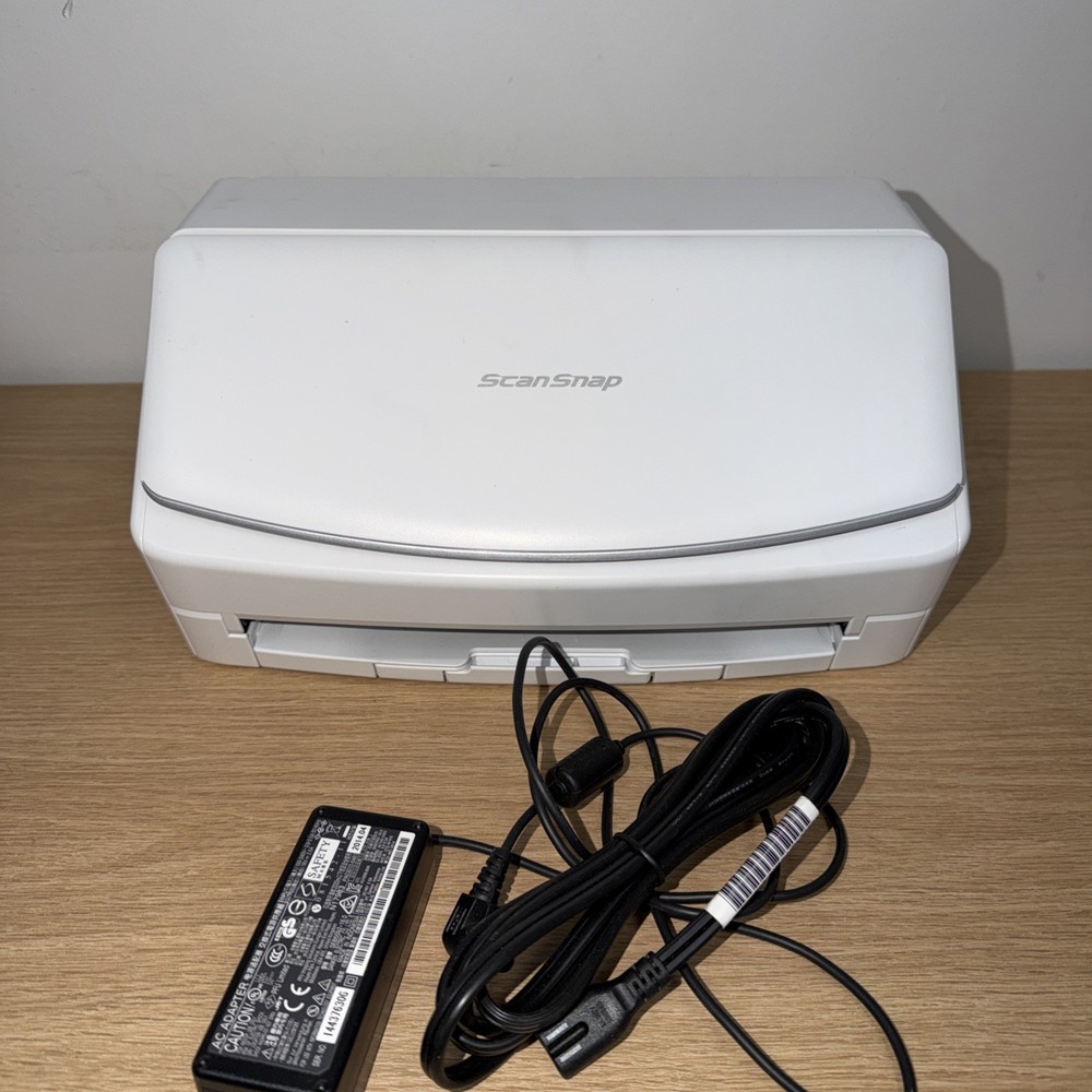 Fujitsu ScanSnap iX1500 Wireless Duplex Document Scanner Touchscreen Tested