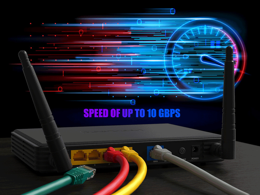 1ft Cat6 UTP Ethernet Network Patch Cable Snagless 24AWG Bare Copper, Gray