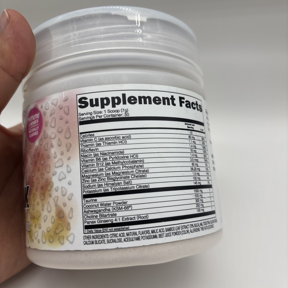 Sneak Hydrate Raspberry Lemonade 30 Serving