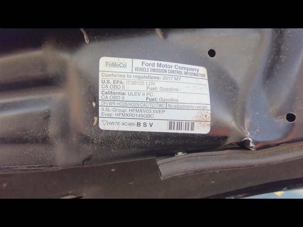 2016 - 2019 FORD EXPLORER Engine ECM Electronic Control Module 3.5L With Turbo