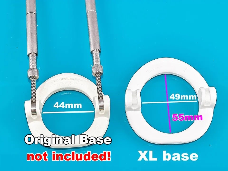 XL base ring + coupling socket Upgrade set for PeniMaster Pro vacuum extender