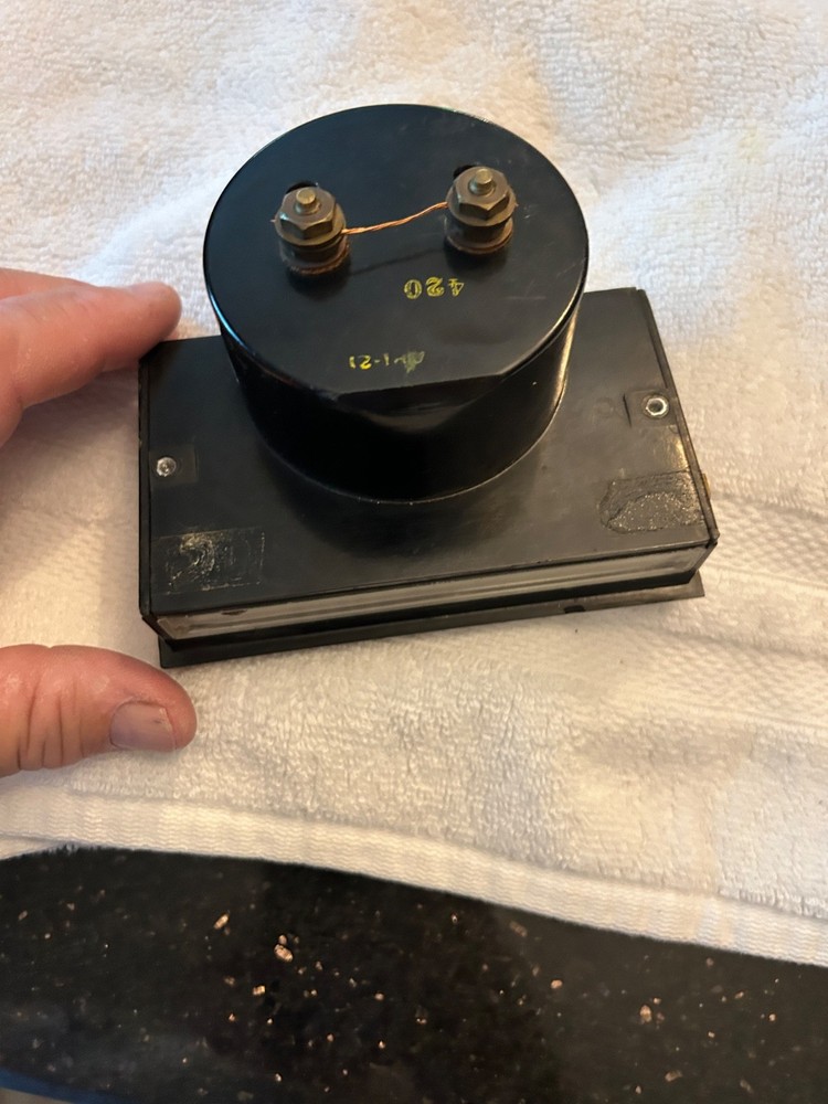 Vintage Volts DC Gauge