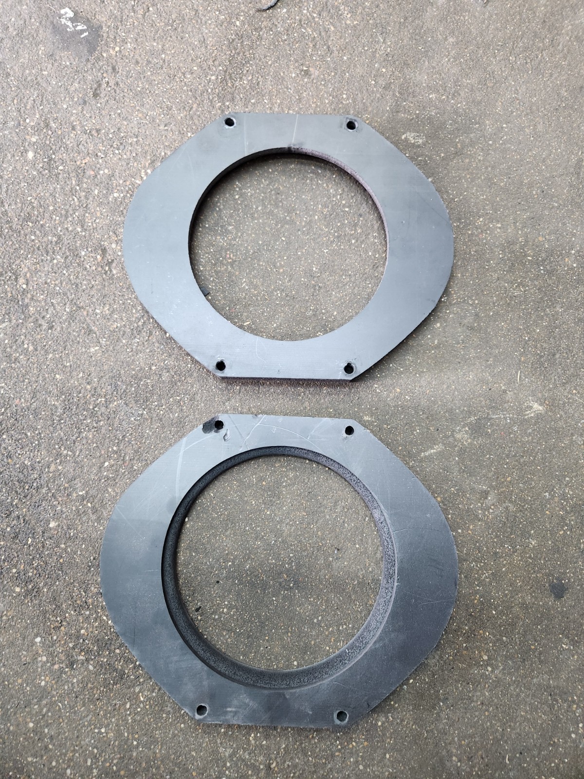 Custom Ford F-150 & Super Duty Door Speaker Adapters 6.5" fits Many Brands Pair