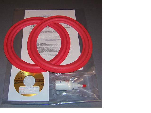 Cerwin Vega E208, RE20B, VS80, 81W2, 81W4, W84 Foam Surround Speaker Repair Kit