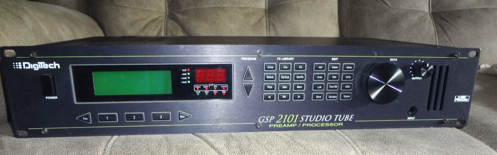 Digitech GSP-2101 Studio Tube Preamp/Multi Effects Guitar Processor w/PPC-210