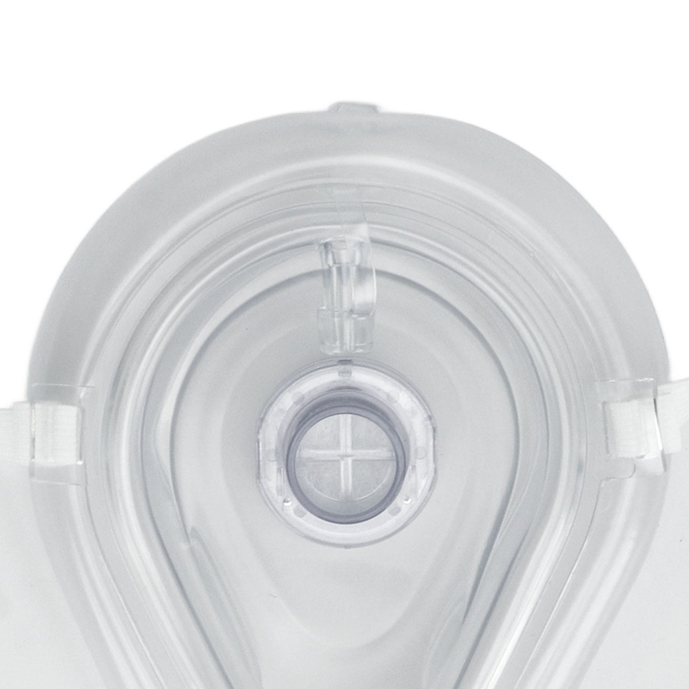 CPR Resuscitator Single Way Filter Valve Elastic Head Emergency CPR Face