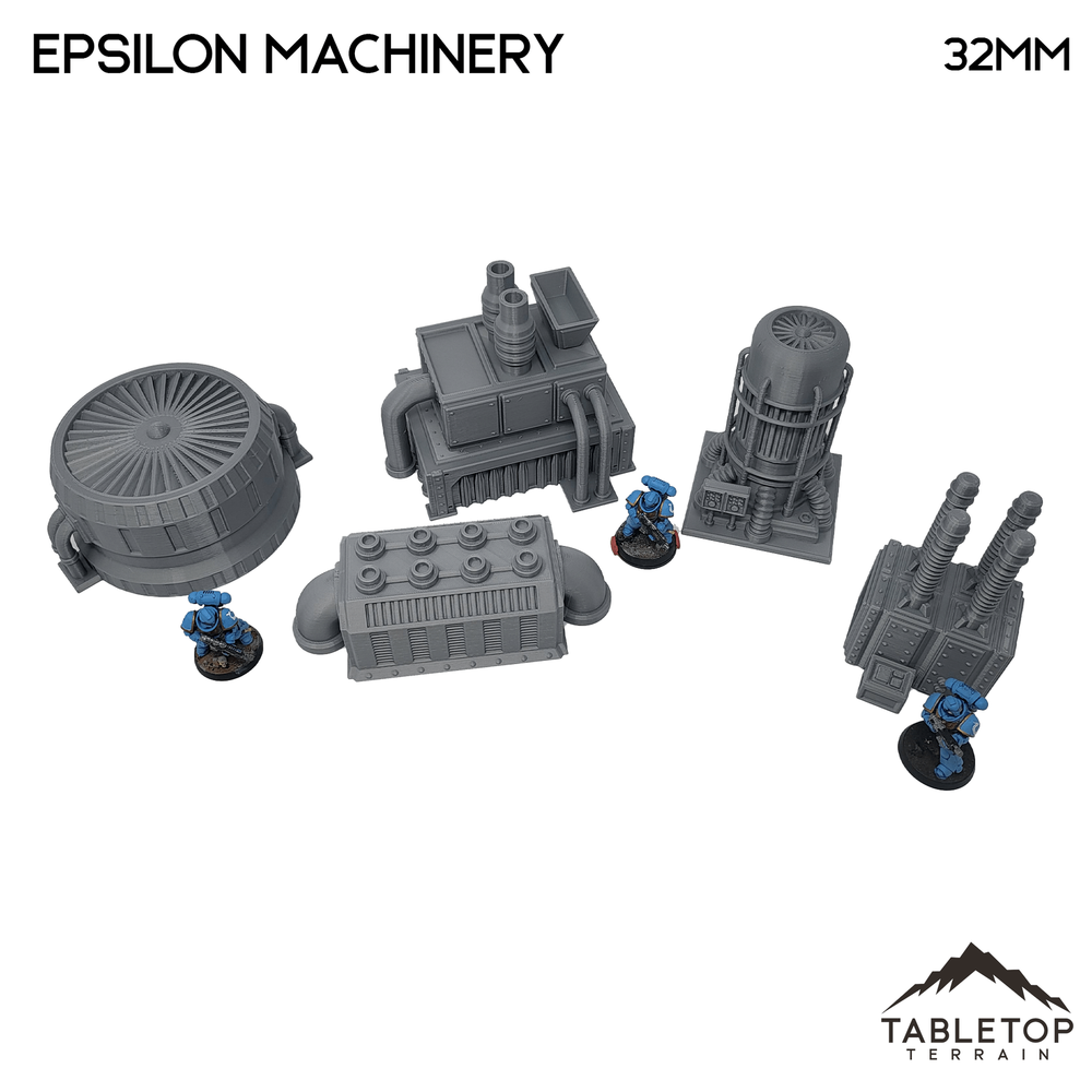 Starbase Epsilon Machinery - Grimdark Gothic Wargaming Tabletop
