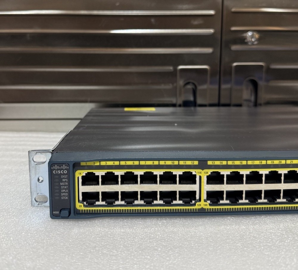 Cisco WS-C2960S-48TS-L Catalyst 2960-S Series PoE Switch