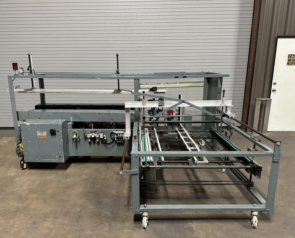 Little David Loveshaw CF40T Automatic Case Erector with Bottom Taper, Box Former