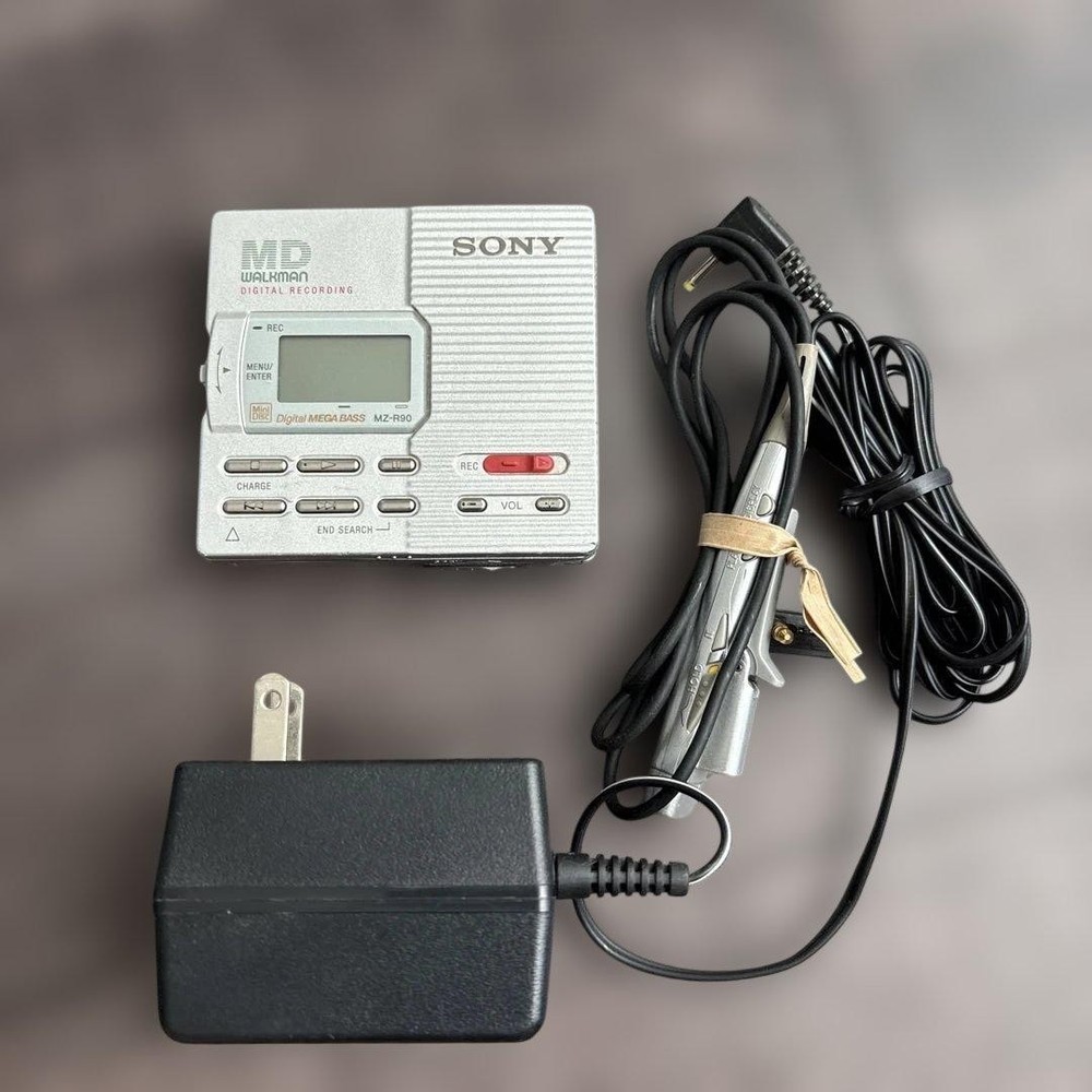 Sony Walkman Portable MD Player MZ-R90 Untested