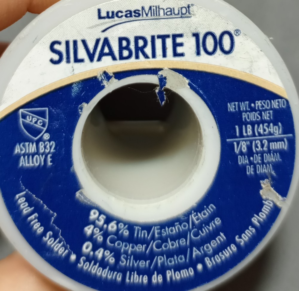 Lucas Milhaupt Silvabrite 100