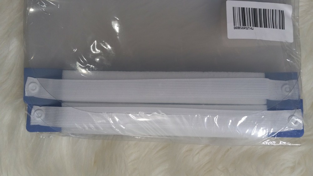 2 pack Splash face Shield Clear