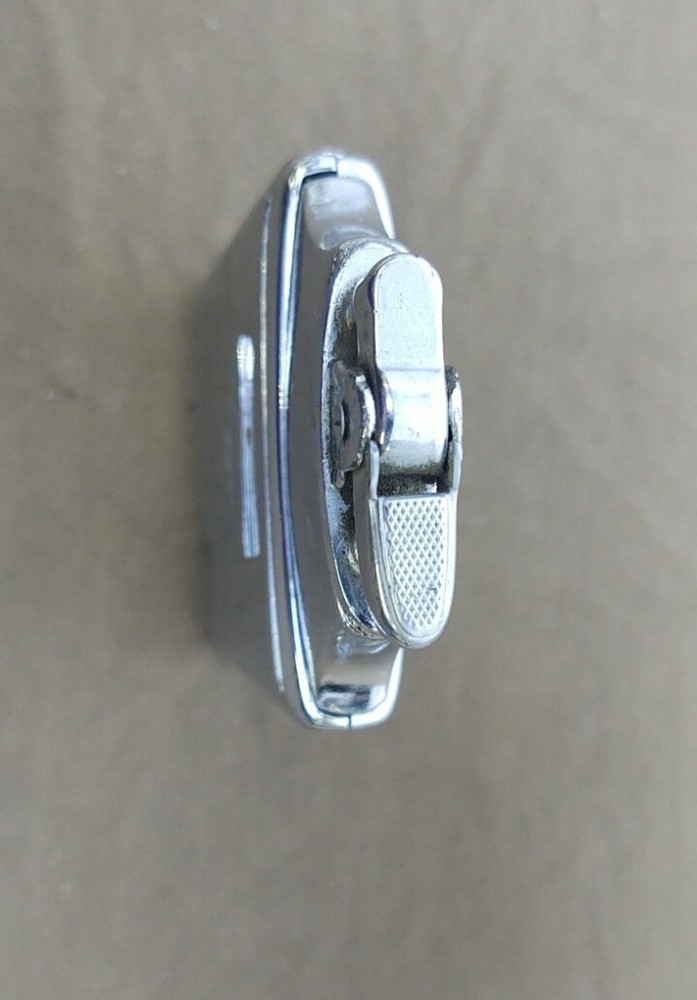 Vintage Ronson Monogram Combo Cigarette Lighter & Cigarette Case