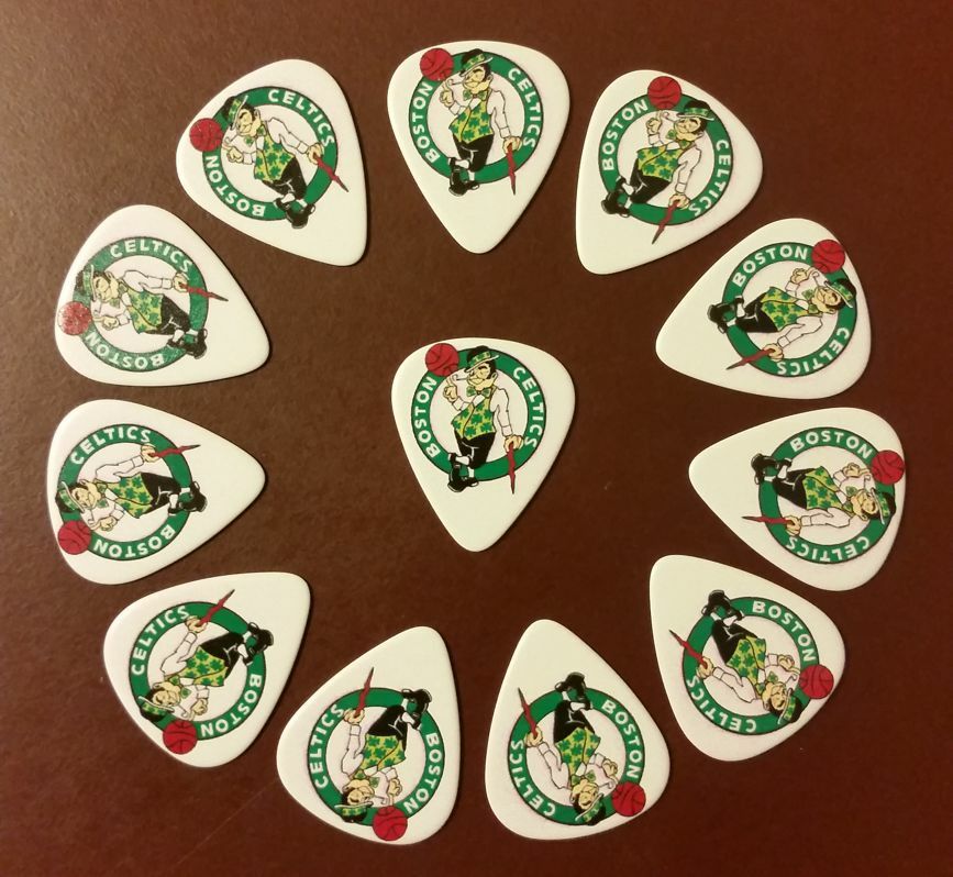 Boston Celtics Logo Guitar Picks (36 picks)