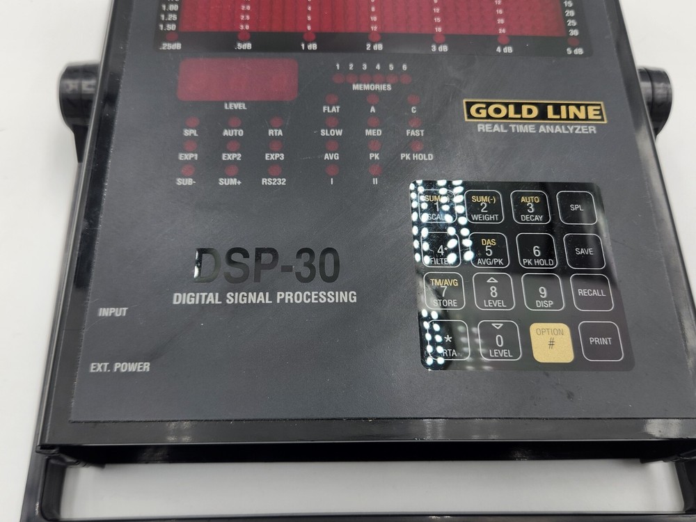 Gold Line DSP 30 Real Time Analyzer