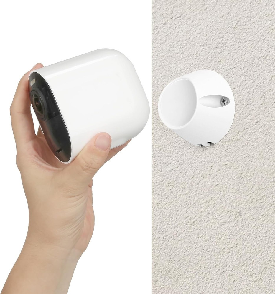 2 Pack Easy-Attach Magnetic Wall Mounts for Arlo Cameras - Maximum Stability