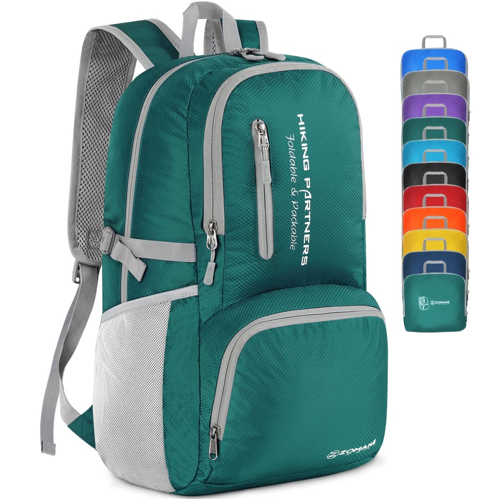 Lightweight 35L Packable Backpack, Water Resistant Foldable Hiking Daypack