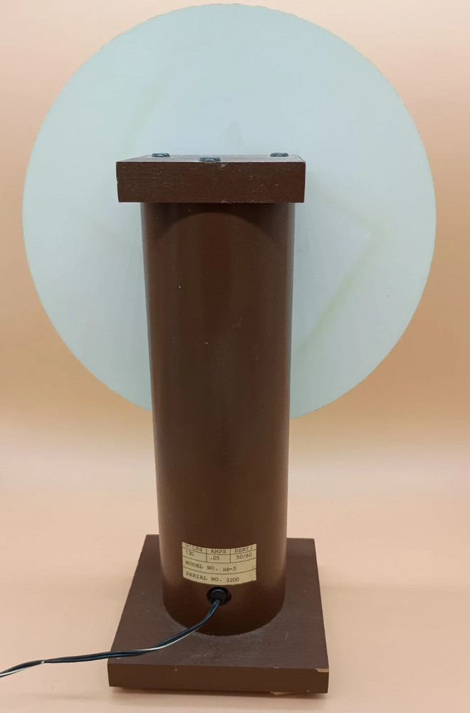 Hypnotic Disk Motorized Optical Device 1960's Schneider Magic Mentalism Tricks
