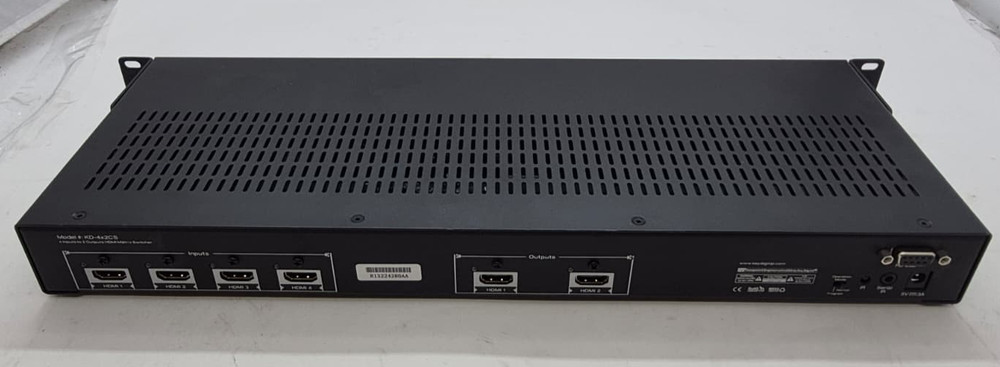 Key Digital KD-4x2CS 4 Input 2 Output HDMI Matrix Switcher