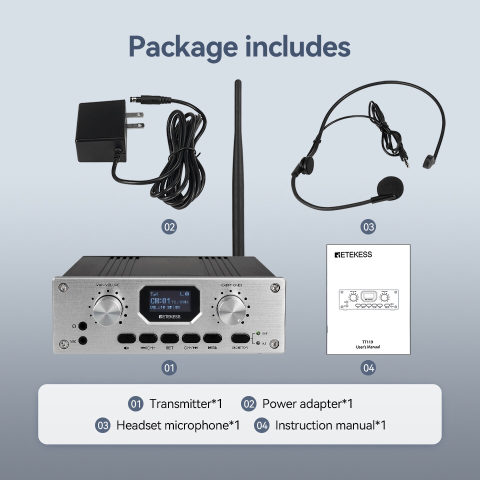 TT119 Simultaneous Interpreting Equipment,Stereo Translation Device For Church
