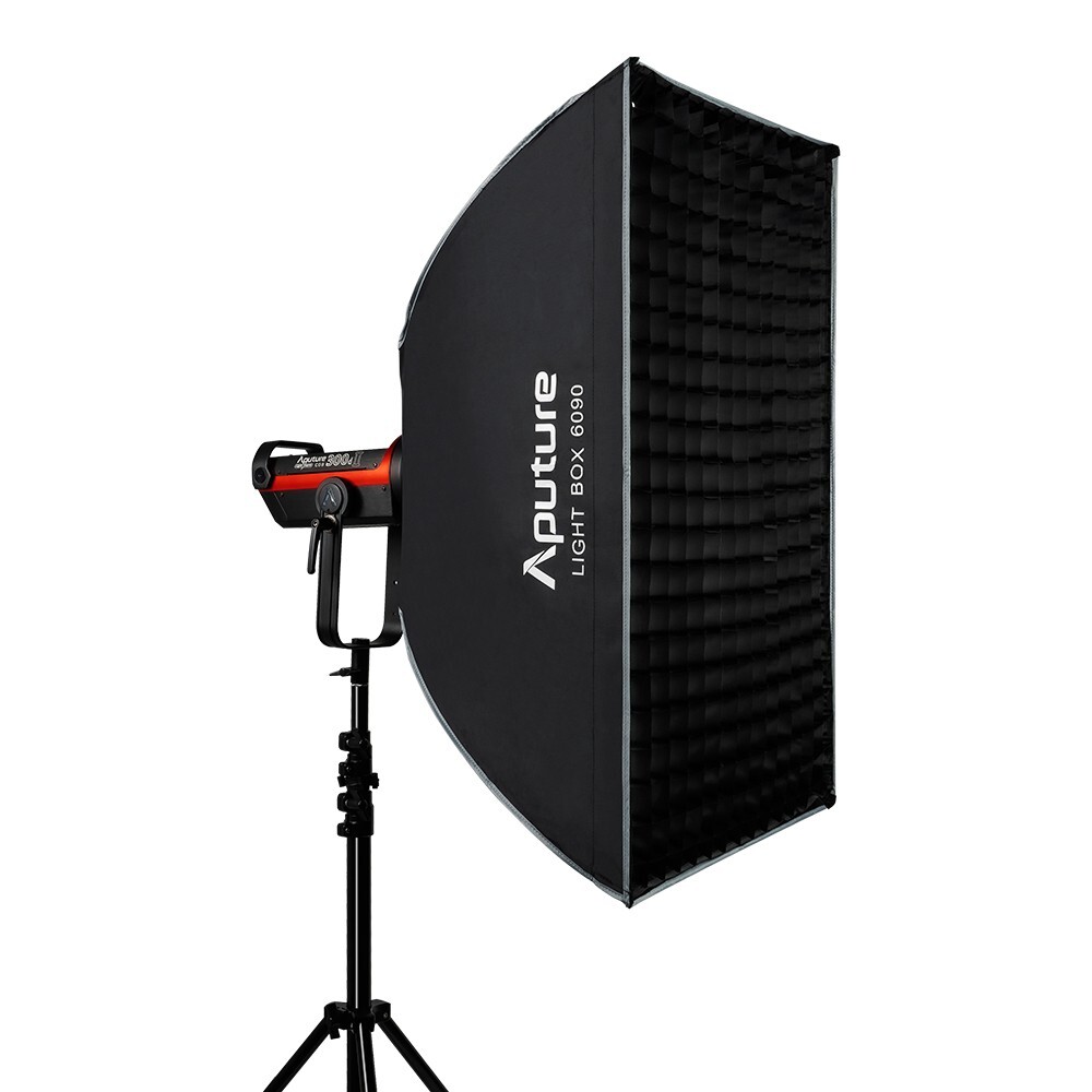 Aputure 60x90cm Strip Softbox w/Honycomb Grid For Studio Strobe Flash Light