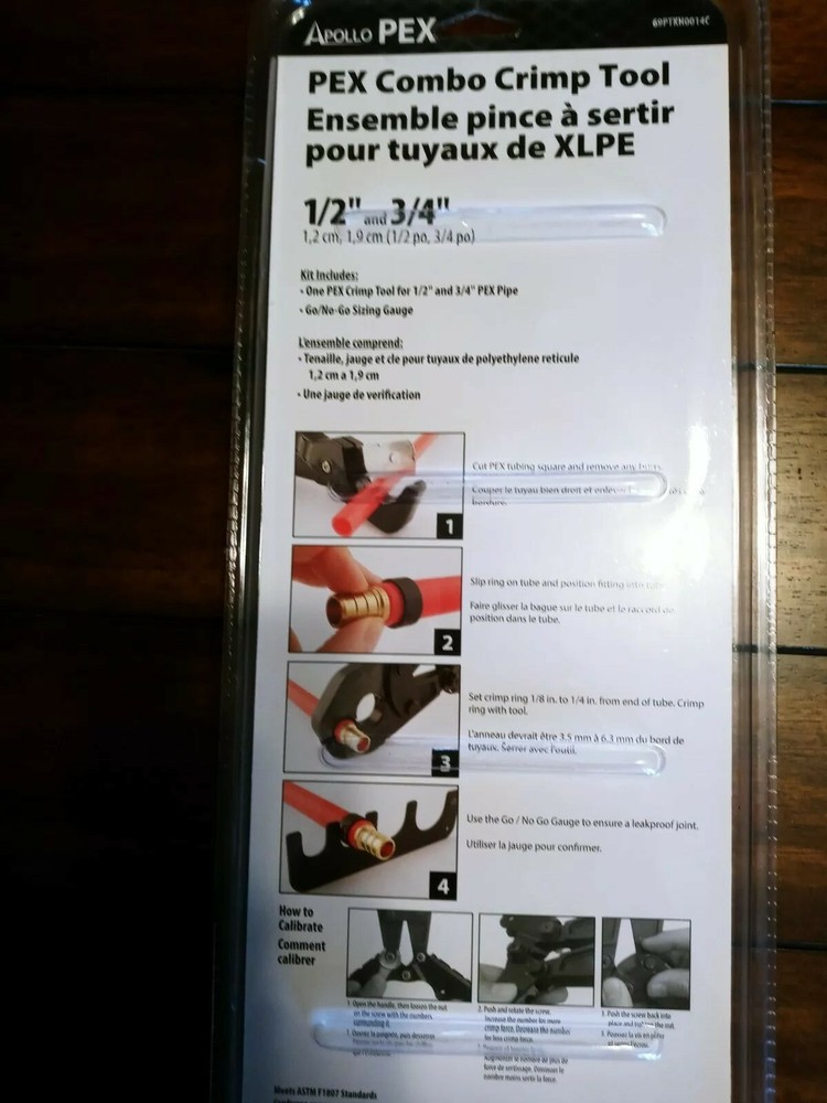 Apollo 69PTKH0014C PEX Combo Crimp Tool