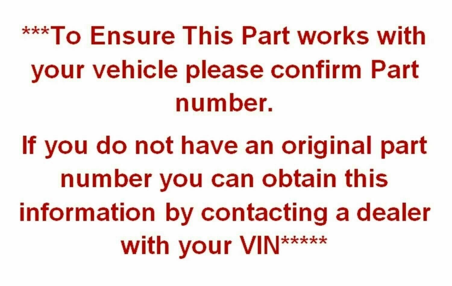 New OEM GM 2018-2022 GMC Acadia Front View Windsheild Lane Assist Camera