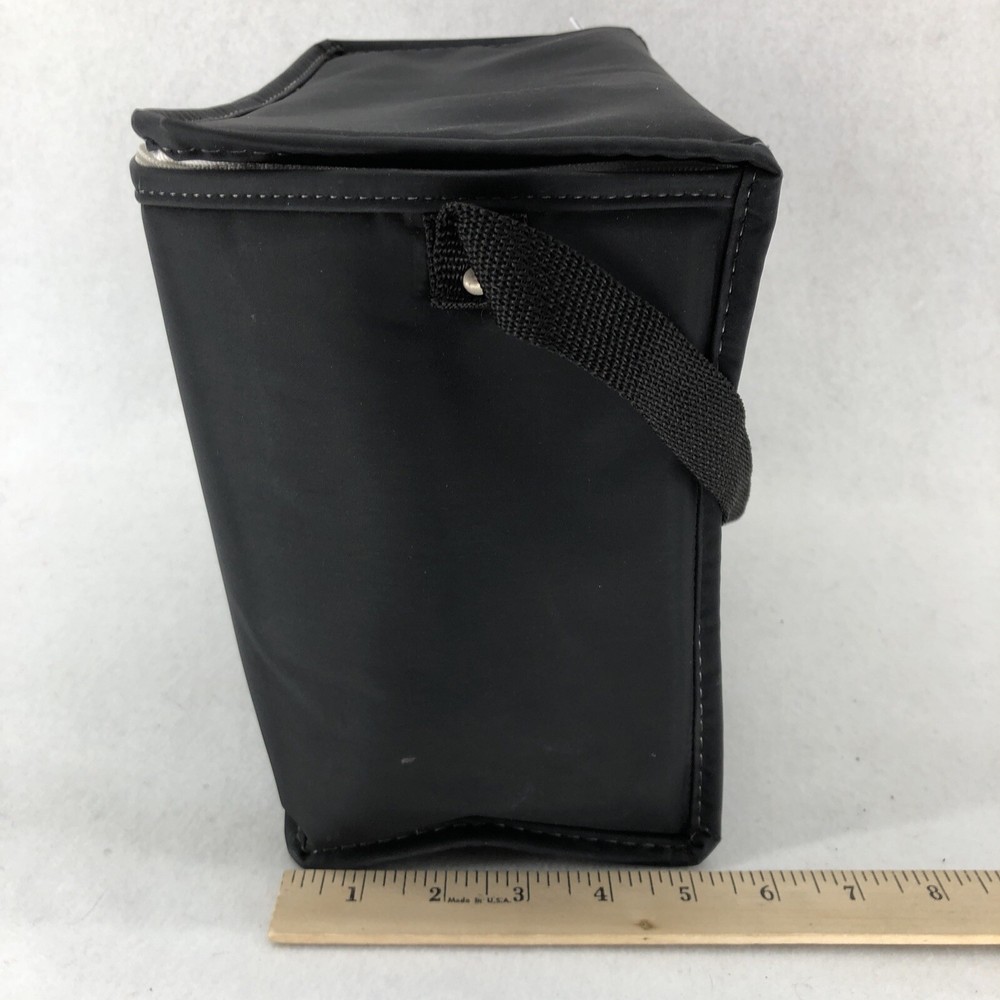 Vintage John Deere Soft Cooler Black Rectangular W/ Strap