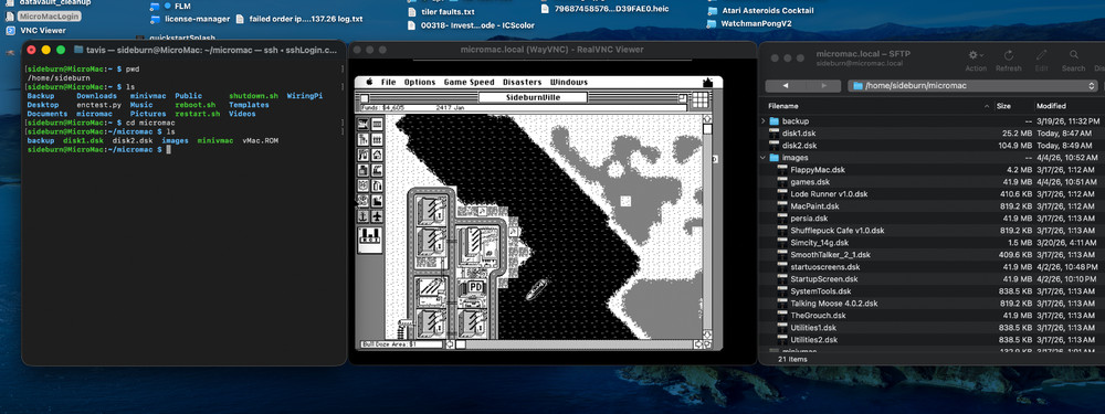 Miniature Mac / Macintosh Plus - Fully Functional Maclock Conversion