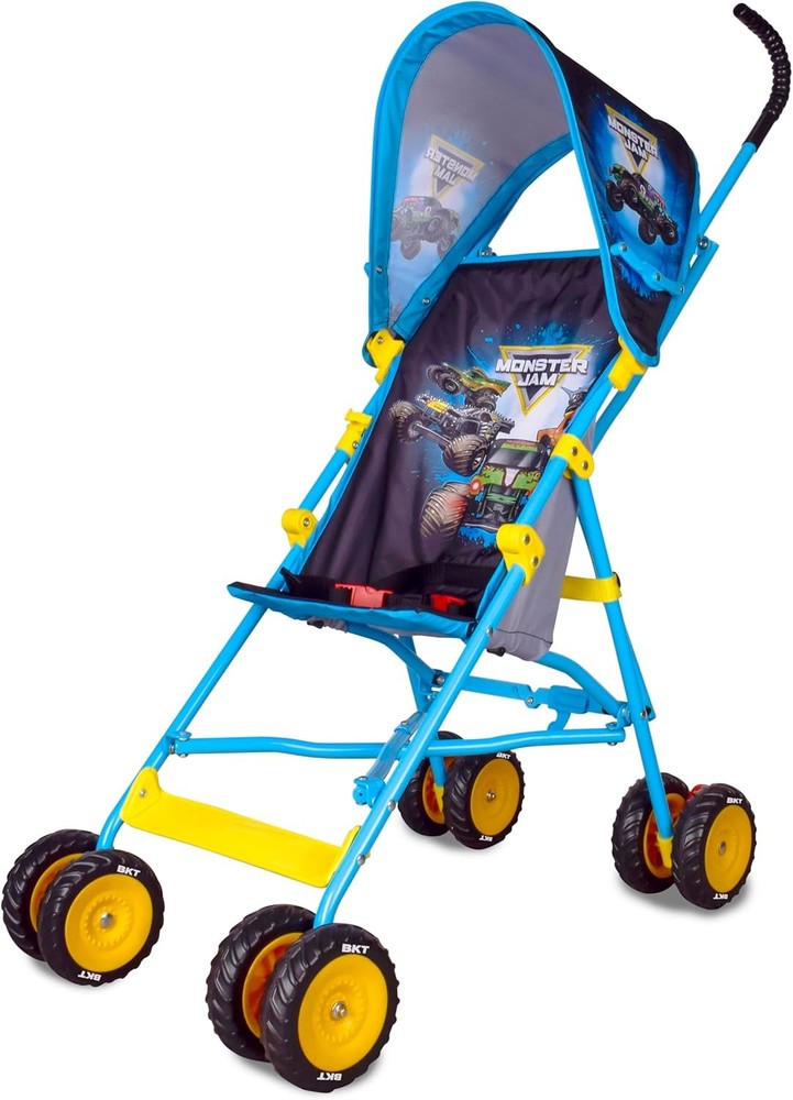 Monster Jam Umbrella Stroller Lightweight Fold Canopy