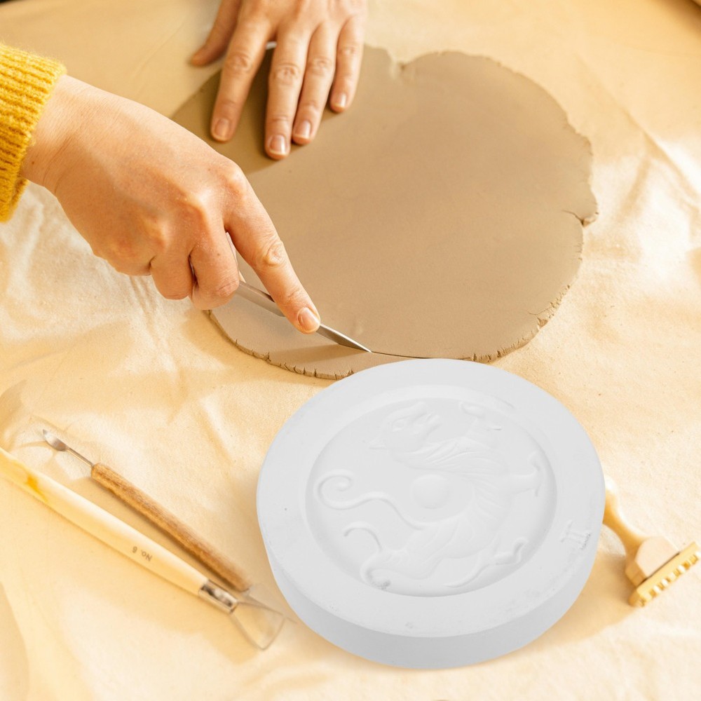 Slip Casting Molds for Ceramics Clay Pottery Stamp Tools Embossing