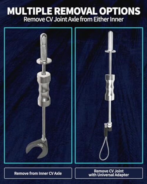 Inner CV Joint Puller Slide Hammer Front Wheel Drive Axle Half Puller Set