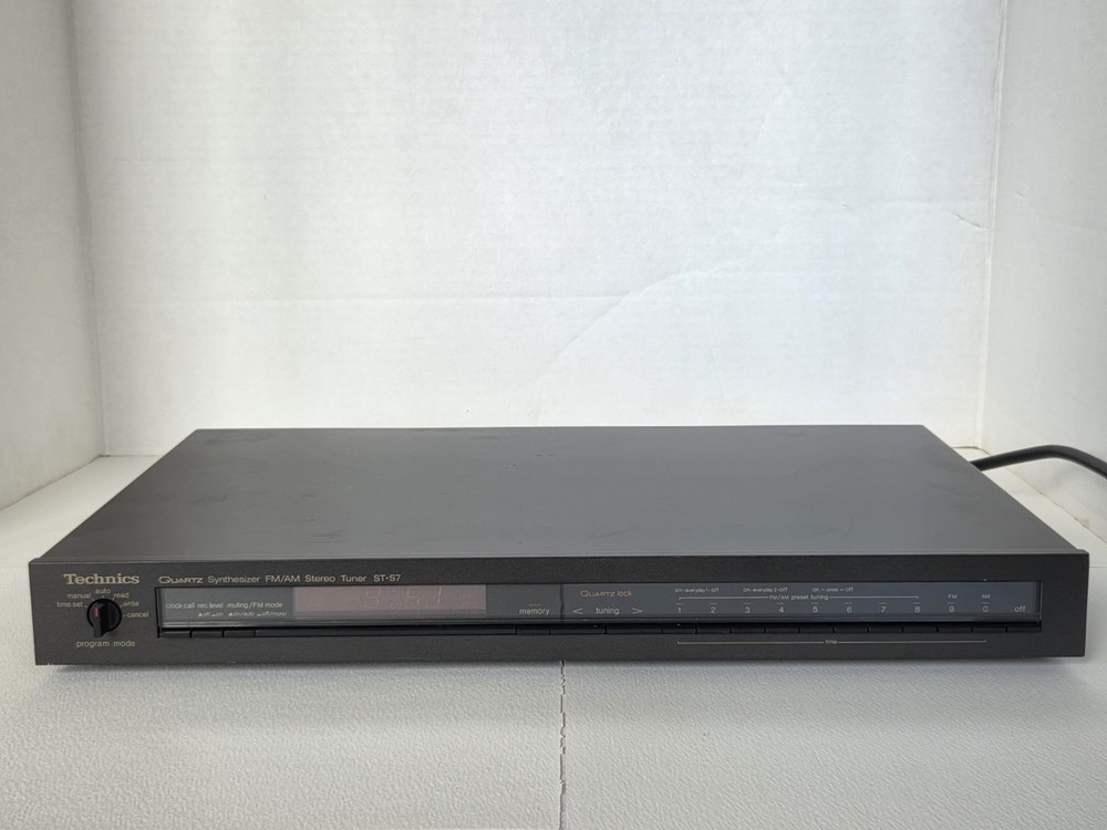 Technics ST -S7 Fm Tuner Dim Display
