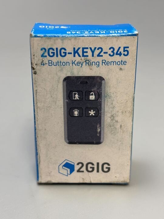 Nortek 4-Button Key Ring Remote 2GIG-KEY2-345