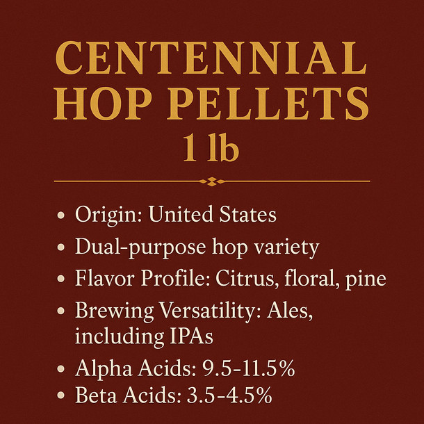 YCH Hops Centennial Hop Pellets 1 lb