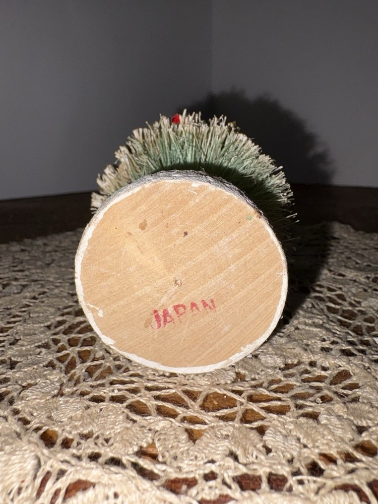 Vintage Japan Bottle Brush Tree